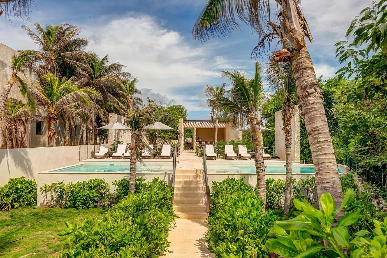 Santamar By Tao Beach Condos With Pool & Walk To Ocean Akumal Exterior foto
